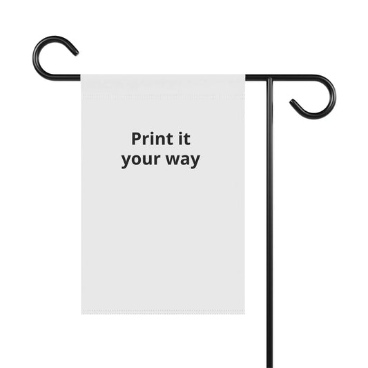 Printify Garden Flag - Customizable House & Yard Banner (Print It Your Way) - Banners Home Decor