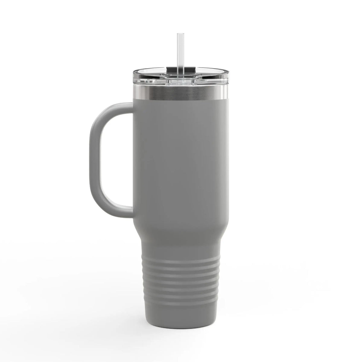 Printify 40oz Insulated Travel Mug with Handle – Customizable Big Tumbler for Road Trips & Daily Hydration - Travel Mugs Mug