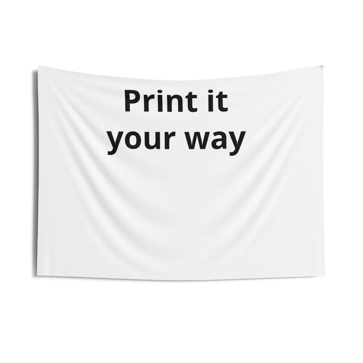 Printify Custom Print It Your Way Wall Tapestry — Personalized Minimalist Home Decor - Decorative Tapestries Home Decor
