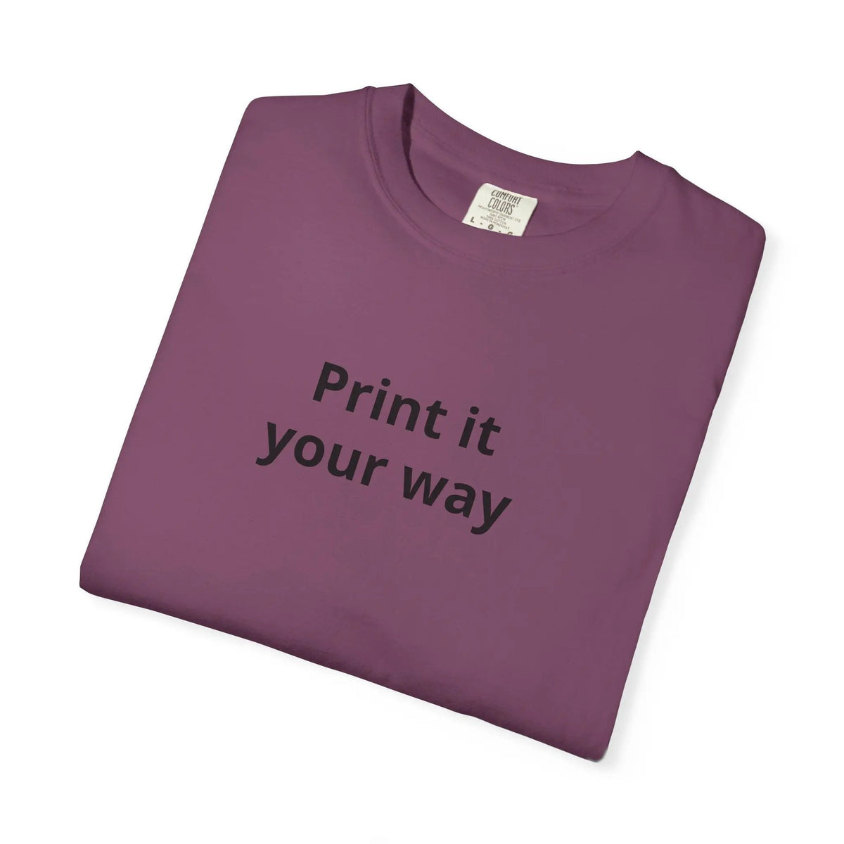 Printify Print It Your Way T-Shirt — Customizable White Graphic Tee - T-Shirts T-Shirt