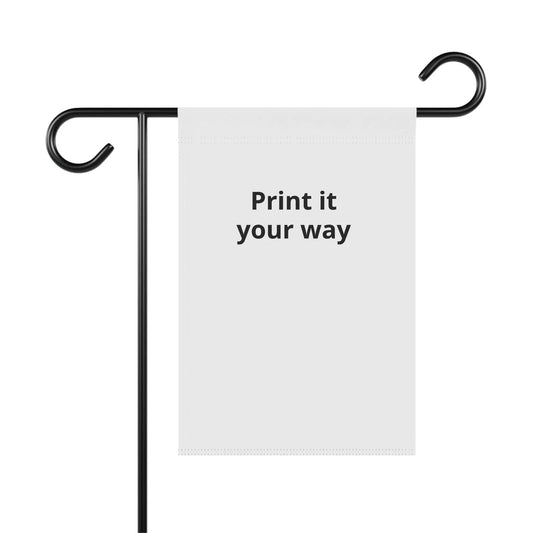 Printify Garden Flag - Customizable House & Yard Banner (Print It Your Way) - Banners Home Decor