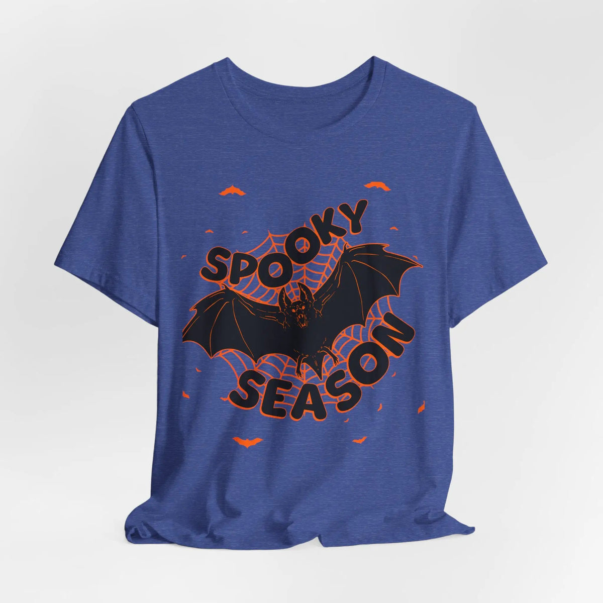 Printify Spooky Season Tee — Bat Halloween Graphic T-Shirt - T-Shirts T-Shirt