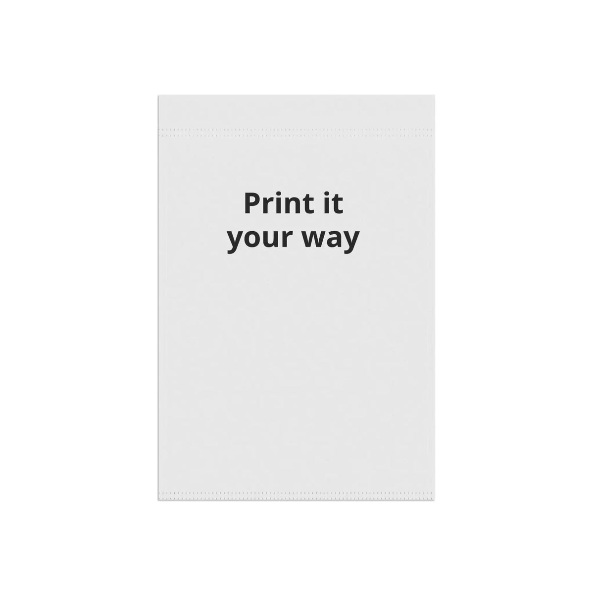 Printify Garden Flag - Customizable House & Yard Banner (Print It Your Way) - Banners Home Decor