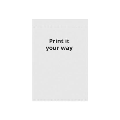Printify Garden Flag - Customizable House & Yard Banner (Print It Your Way) - Banners Home Decor