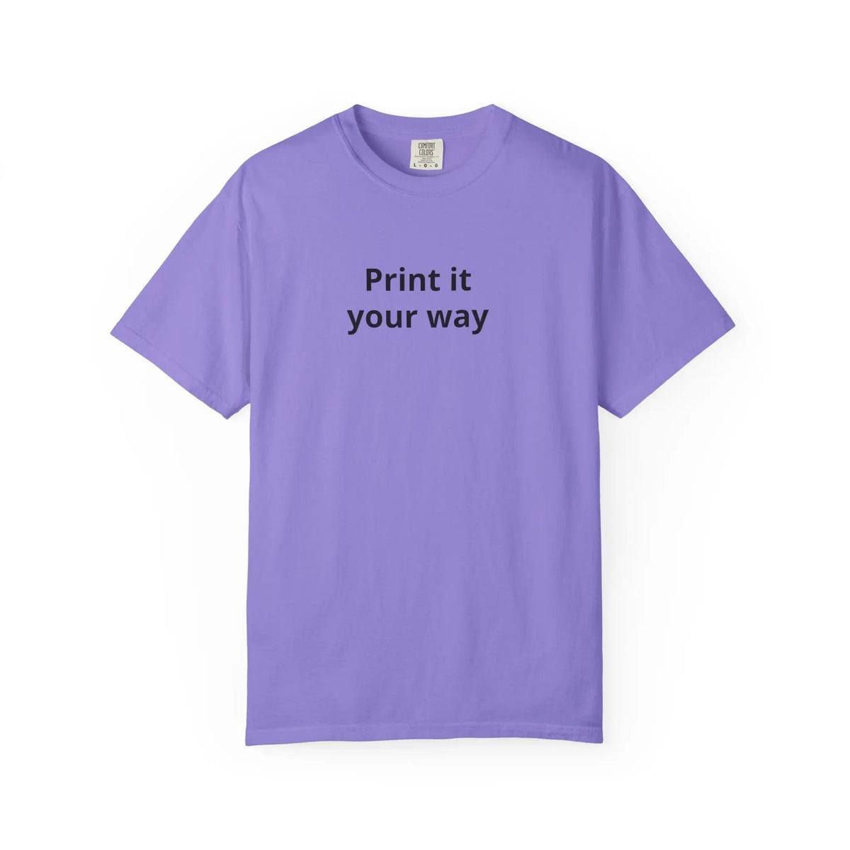 Printify Print It Your Way T-Shirt — Customizable White Graphic Tee - T-Shirts T-Shirt