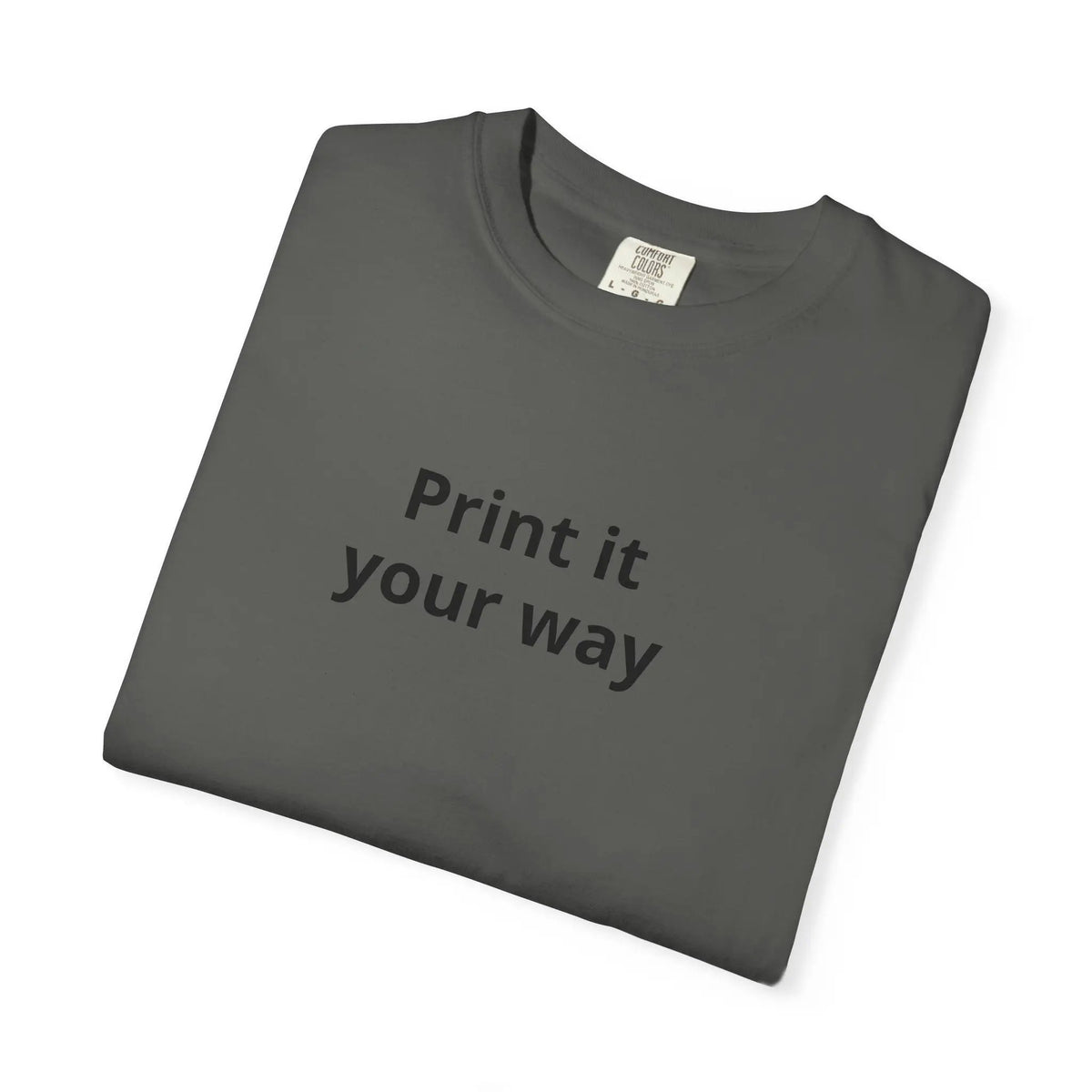 Printify Print It Your Way T-Shirt — Customizable White Graphic Tee - T-Shirts T-Shirt