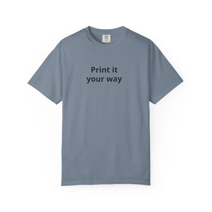 Printify Print It Your Way T-Shirt — Customizable White Graphic Tee - T-Shirts T-Shirt