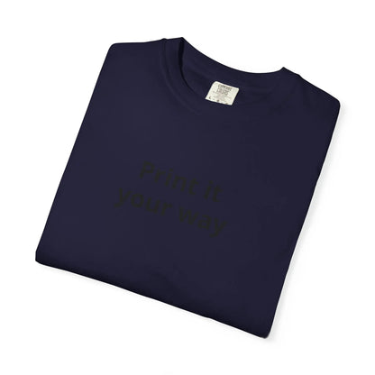 Printify Print It Your Way T-Shirt — Customizable White Graphic Tee - T-Shirts T-Shirt