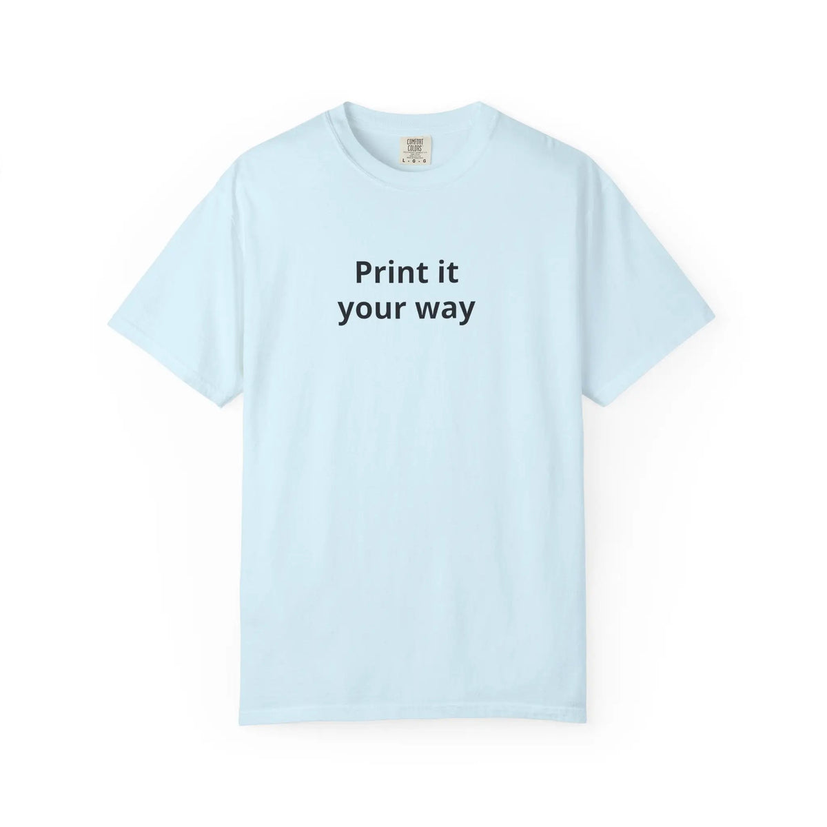 Printify Print It Your Way T-Shirt — Customizable White Graphic Tee - T-Shirts T-Shirt