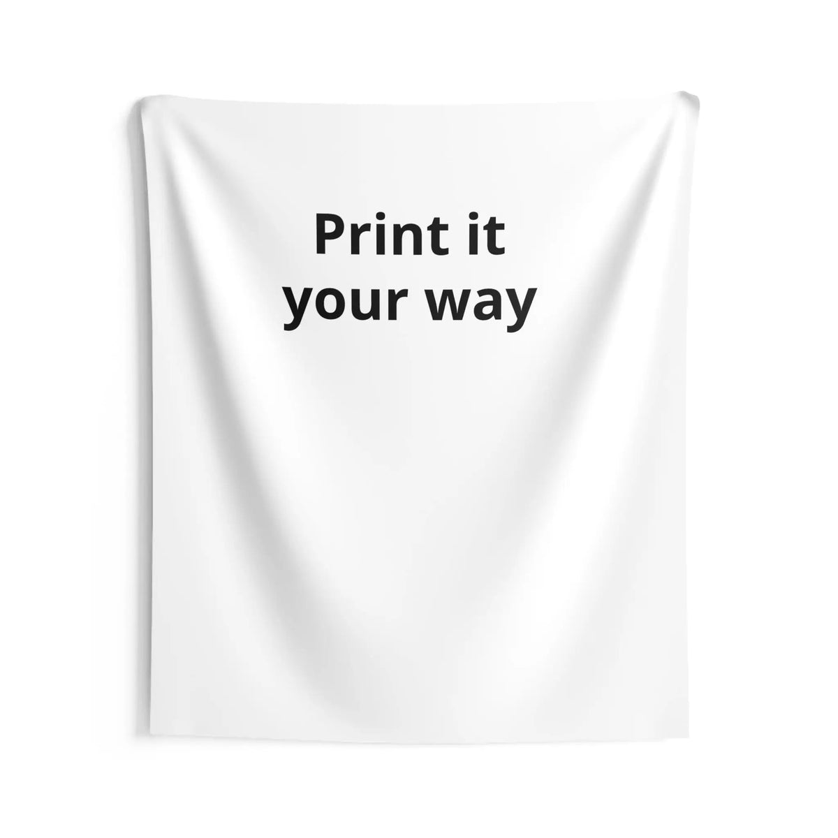 Printify Custom Print It Your Way Wall Tapestry — Personalized Minimalist Home Decor - Decorative Tapestries Home Decor