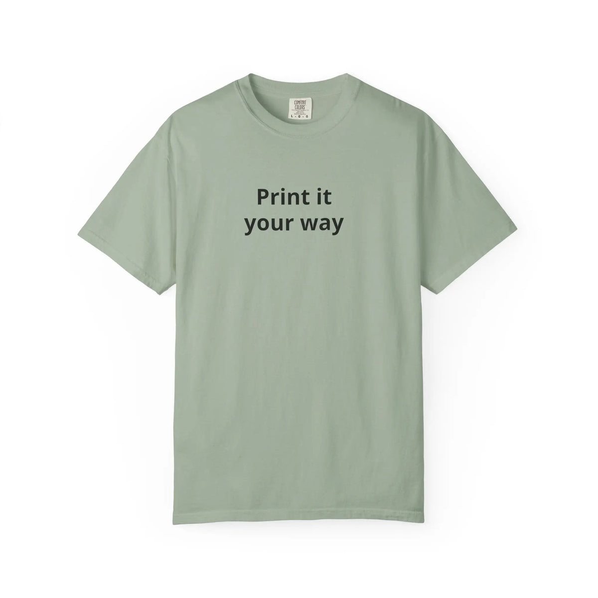 Printify Print It Your Way T-Shirt — Customizable White Graphic Tee - T-Shirts T-Shirt