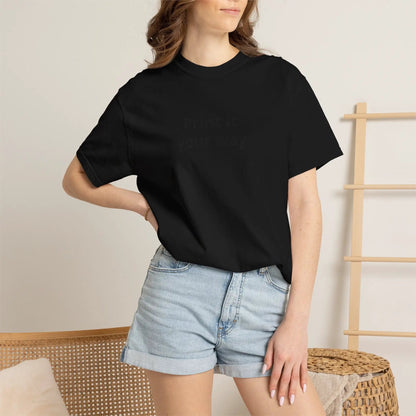 Printify Print It Your Way T-Shirt — Customizable White Graphic Tee - T-Shirts T-Shirt