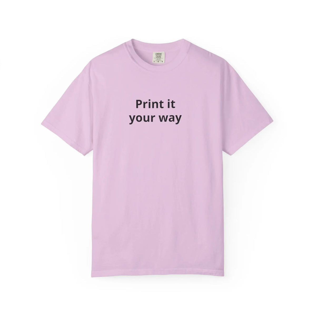 Printify Print It Your Way T-Shirt — Customizable White Graphic Tee - T-Shirts T-Shirt