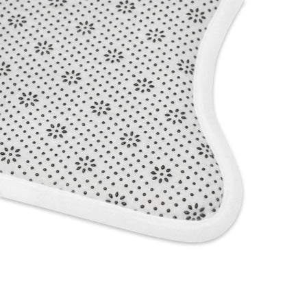 Printify Happy Halloween Pet Feeding Mat — Spooky Moon & Bats Placemat for Dogs & Cats - Pet Bowl Mats Pets
