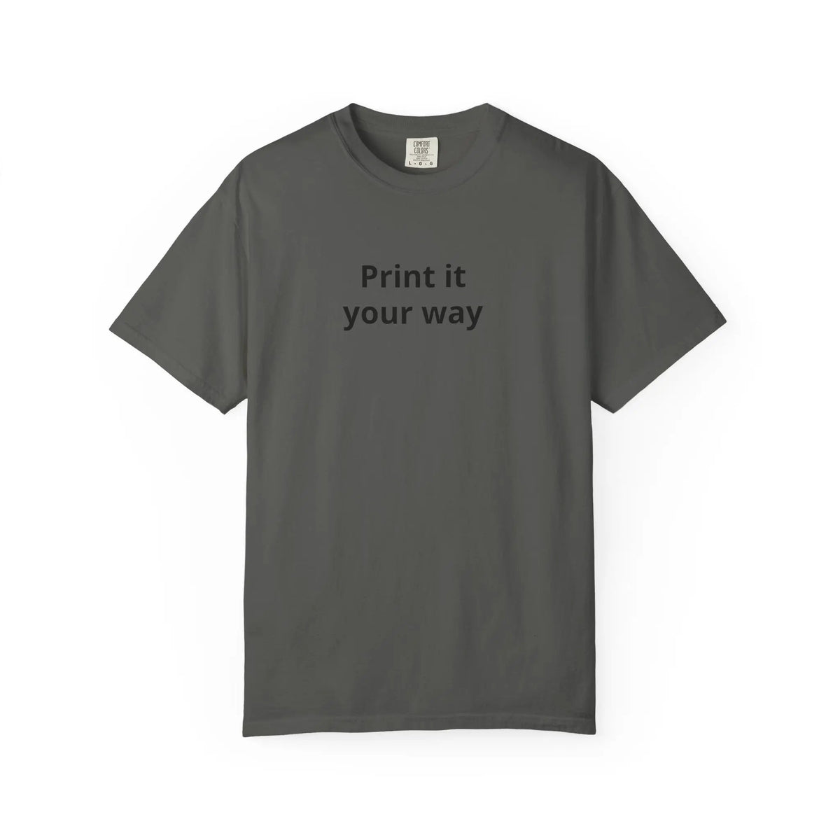 Printify Print It Your Way T-Shirt — Customizable White Graphic Tee - T-Shirts T-Shirt