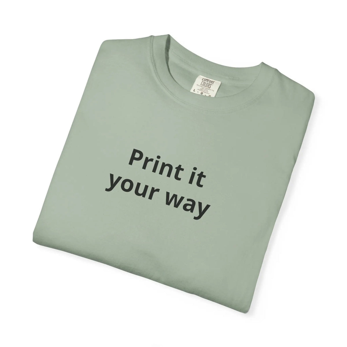 Printify Print It Your Way T-Shirt — Customizable White Graphic Tee - T-Shirts T-Shirt