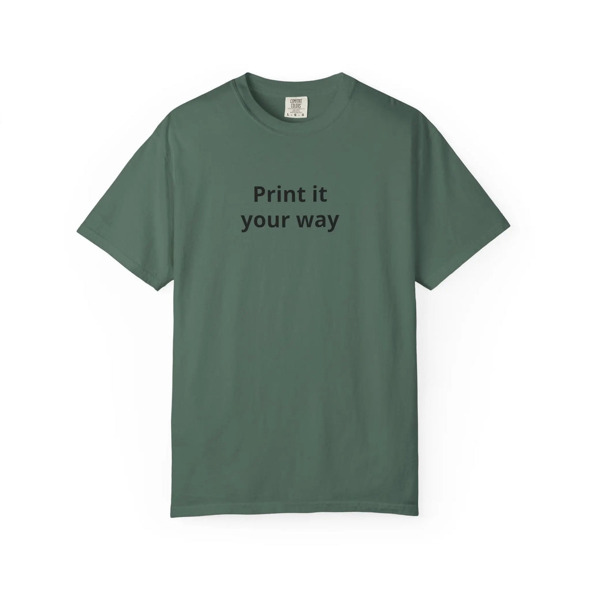 Printify Print It Your Way T-Shirt — Customizable White Graphic Tee - T-Shirts T-Shirt