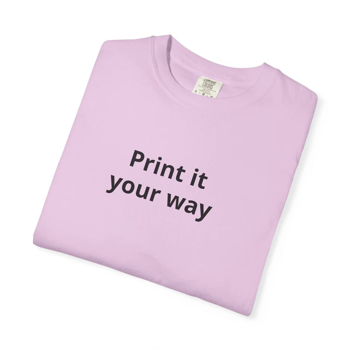 Printify Print It Your Way T-Shirt — Customizable White Graphic Tee - T-Shirts T-Shirt