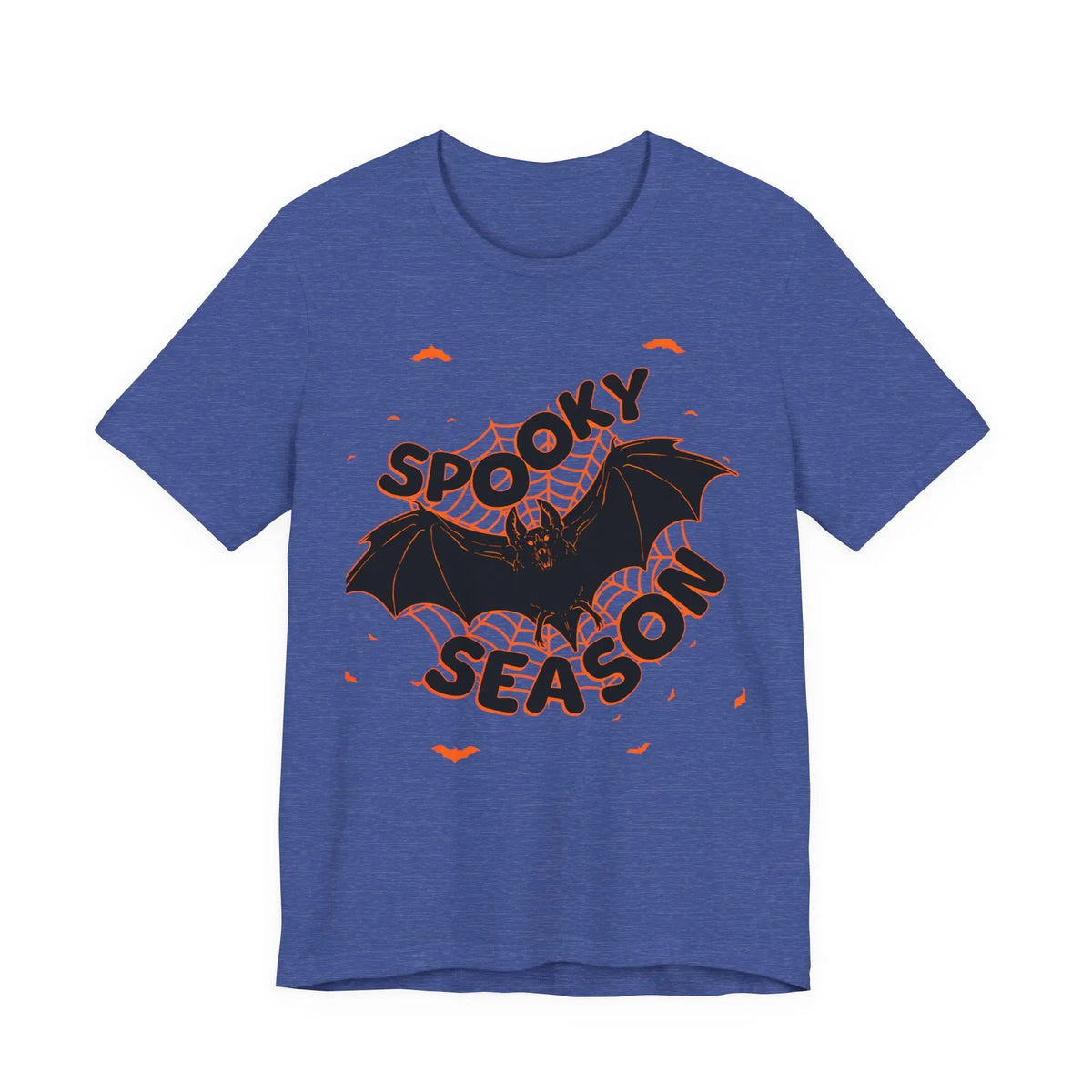 Printify Spooky Season Tee — Bat Halloween Graphic T-Shirt - T-Shirts T-Shirt