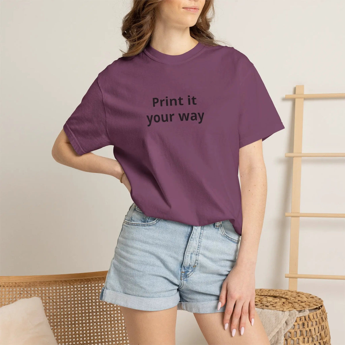 Printify Print It Your Way T-Shirt — Customizable White Graphic Tee - T-Shirts T-Shirt