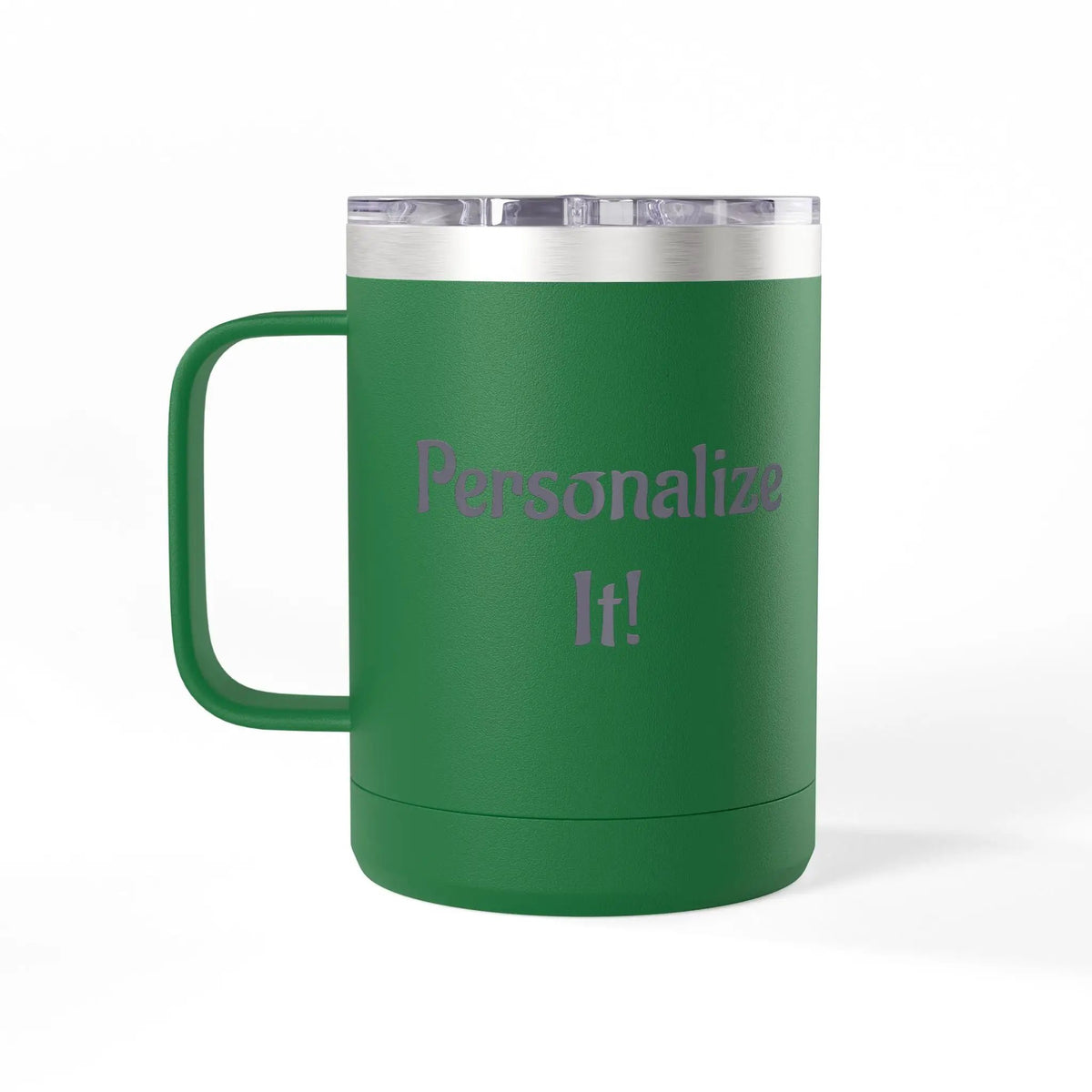 Printify 15oz White Travel Mug Tumbler — Minimalist Insulated Coffee Mug - Tumblers Mug